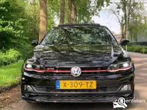 Foto van kenteken X-309-TZ