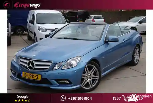 Mercedes-Benz E 350 CGI BlueEFFICIENCY Cabriolet 2010