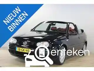 VW Golf Cabriolet 2.0 2001