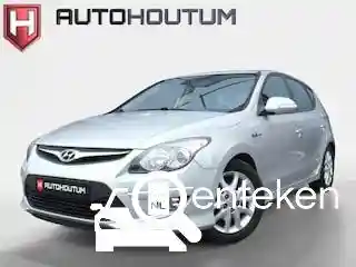 Hyundai i30 1.6 blue 2010