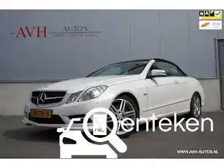 Mercedes-Benz E 350 CGI BlueEFFICIENCY Cabriolet 2010