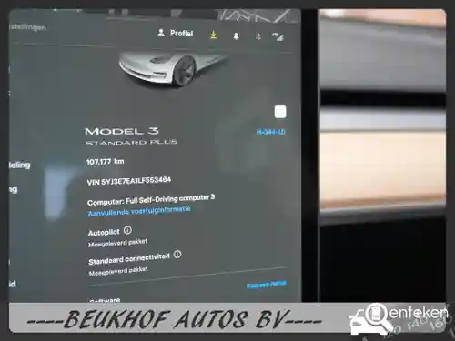 Tesla Model 3 Standard Range Plus 2020