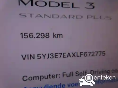 Tesla Model 3 Standard Range Plus 2020