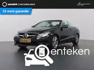 Mercedes-Benz E 200 Cabriolet 2014