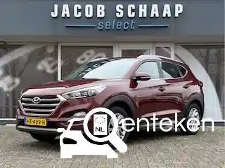 Hyundai Tucson 1.6 GDI blue 2016