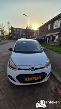 Hyundai i10 1.0 blue 2016