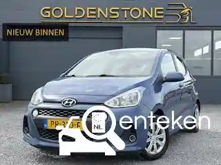 Hyundai i10 1.0 blue 2017