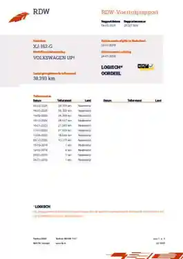 VW up! 1.0 2019